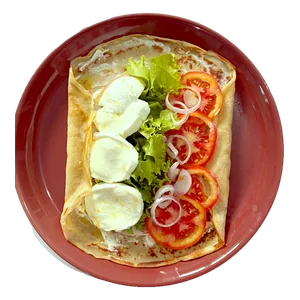 Crêpe salée mozzarella